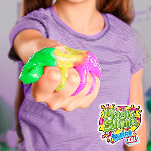 CRAZE Twist Magic Slime XXL Slime para niños, slime gigante en diferentes colores, incluye 2x 1000 ml de slime, Bundle 30882