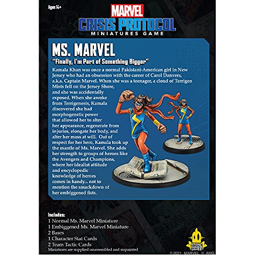 Crisis Protocol Ms. Marvel EN - Expansión en Inglés