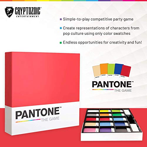 Crypt ozoic Entretenimiento cry02669 Pantone: The Game, Multicolor