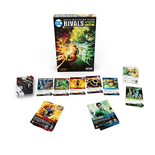 Cryptozoic Entertainment CRY02759 DC Deckbuilding Game: Rivals (Green Lantern vs. Sinestro), Multicolor
