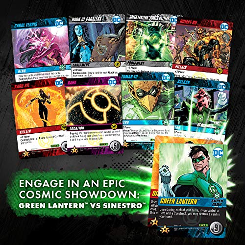 Cryptozoic Entertainment CRY02759 DC Deckbuilding Game: Rivals (Green Lantern vs. Sinestro), Multicolor