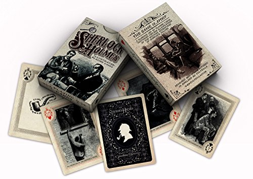 Cultzilla Sherlock Holmes - Juego de cartas ilustradas