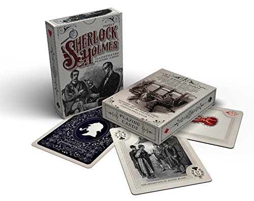 Cultzilla Sherlock Holmes - Juego de cartas ilustradas
