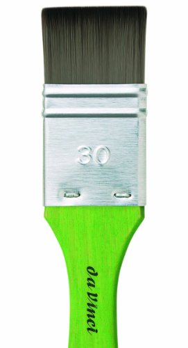 DA VINCI 5073 Serie Mottler Brush, Fibra sintética, Verde, 18.3 x 3 x 30 cm