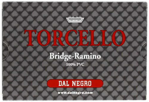 Dal Negro Naipes Rummy Torcello, Color Rojo/Azul (24100)