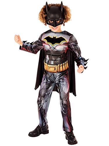 DC Comics Disfraz Vestido para Niños Batman Multicolor 9-10 años