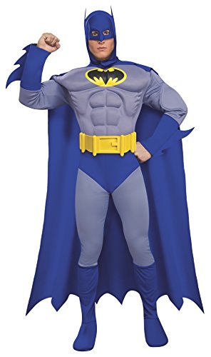 Desconocido Disfraz de Batman musculoso para hombre