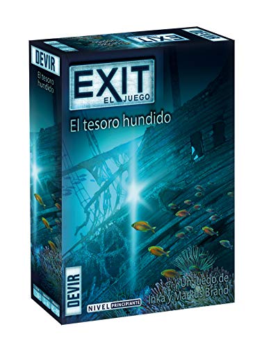 Devir Exit: El Tesoro Hundido, Ed. Español (Bgexit7) + Exit: La Tumba del Faraón, Ed. Español (Bgexit2)