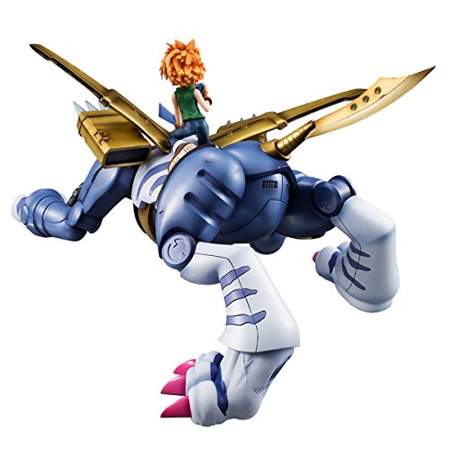 Digimon - Metal Garurumon & Ishida - Estatuilla G.E.M. Precious 30cm