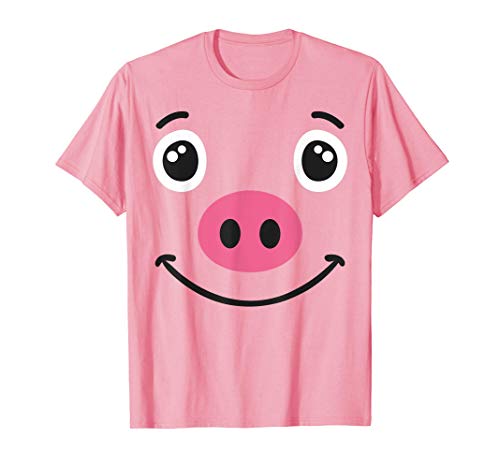 Disfraz de Cerdo Sau Divertido Carnaval Camiseta