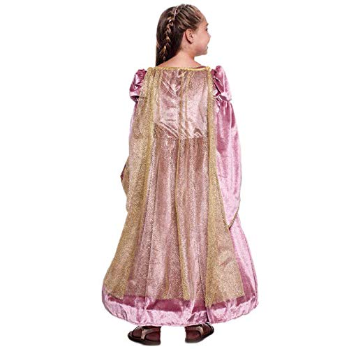 Disfraz Princesa Medieval Rosa Niña (10-12 años) (+ Tallas) Carnaval Medievales