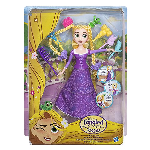 Disney Enredados - Muñeca Rapunzel Peinados Enredados (Hasbro C1748EU4)