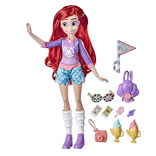 Disney Princess Cómoda muñeca Ariel Estilo Azúcar con Traje y Accesorios inspirados en la Fiebre del azúcar, Juguete para niñas de 5 años en adelante