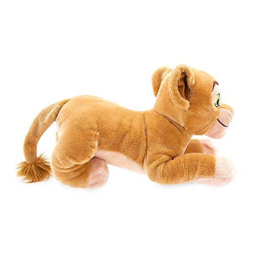 Disney Store: Peluche de Nala, El Rey león, 42 cm, Peluche en un Tejido Suave al Tacto con Detalles Bordados y Pose juguetona, Adecuado para Todas Las Edades