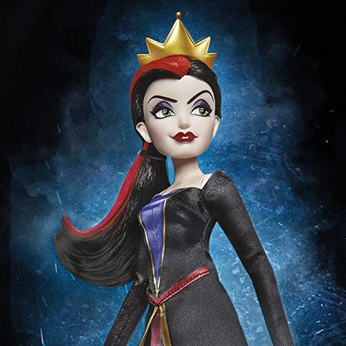 Disney Villains - La Reina Malvada - Muñeca con Accesorios y Ropa removible - Juguete Villains - A Partir de 5 años