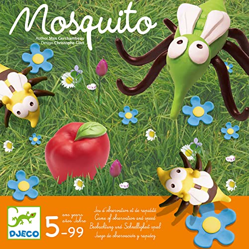DJECO- Juegos de acción y reflejosJuegos educativosDJECOJuego Mosquito, Multicolor (15)