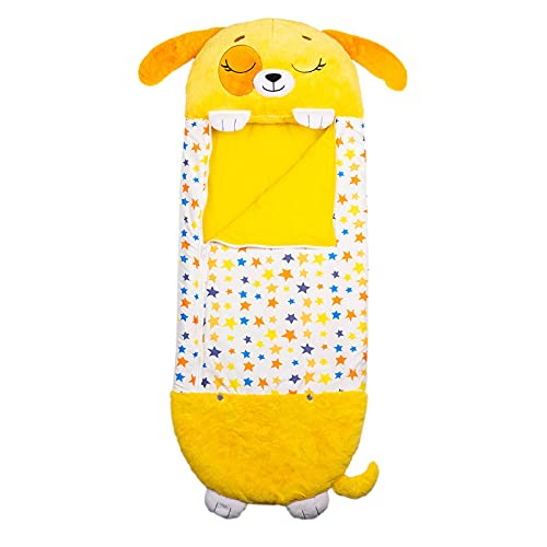 Dormi Locos Peluches Pequeños-Perro Amarillo (137cm x 50cm), Color (Concentra 506071)