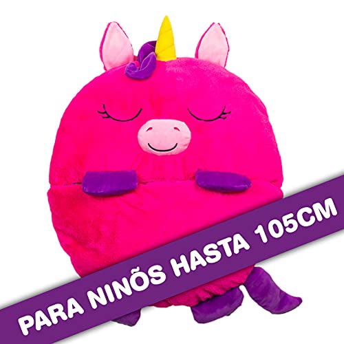 Dormi Locos Unicornio, Color Rosa, 137cm x 50cm (Concentra 506026)