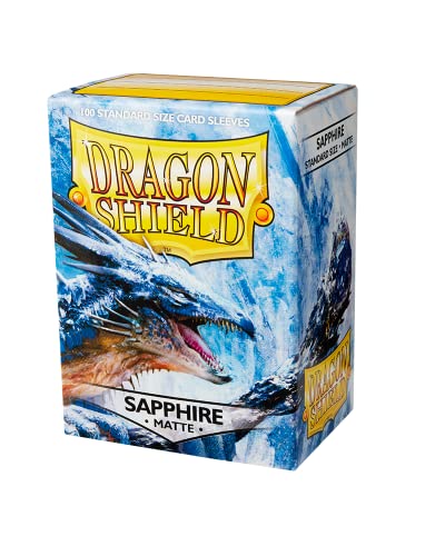 Dragon Shield - Matte Sapphire - 100 Sleeves