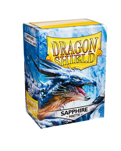 Dragon Shield - Matte Sapphire - 100 Sleeves