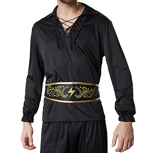 dressforfun 900531- Disfraz de Hombre Zorro, Traje de El Zorro Negro (XL | No. 302663)