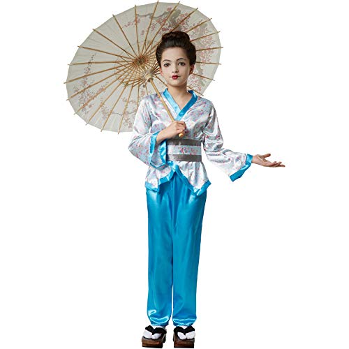 dressforfun 900553 - Disfraz de Chica Adorable Yuki, Kimono Japonés Tradicional (152 | No. 302668)