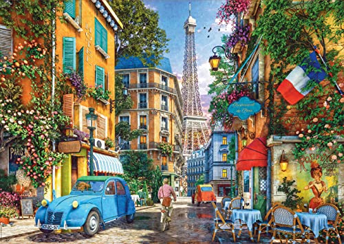 Educa - Calles de París | Puzzle de 4.000 piezas | Medida aproximada: 136 x 96 cm | Incluye servicio de pieza perdida hasta agotar existencias | A partir de 14 años (19284)