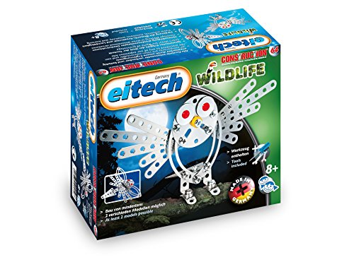 Eitech Eitech-C64 Juego de construcción (2042549), Multicolor, Fauna-Búho/Mosquito (C64)