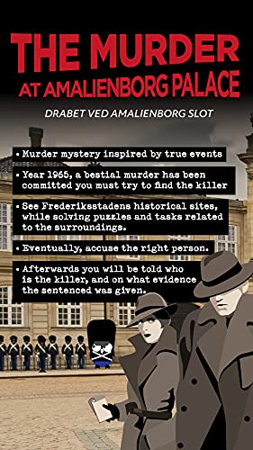 El asesinato por el Palacio de Amalienborg (Copenhague) │ Resuelve un verdadero misterio del crimen mientras experimenta la hermosa e histórica ciudad de Copenhague