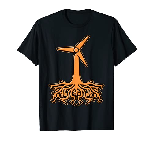 energía eólica energía eólica energía de las turbinas Camiseta