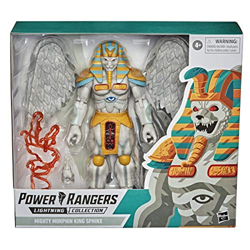Esfinge Rey | Poderosos Morphin Power Rangers | Colección Power Rangers Lightning