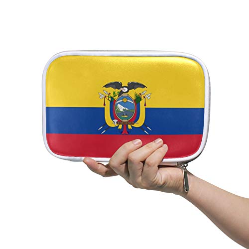 Estuche organizador de lápices con la bandera de Ecuador
