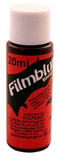 Eulenspiegel 10115412 Film Blut Dunkel, 1er Pack (1 x 20 ml) Película (20 ml, 1 Unidad)