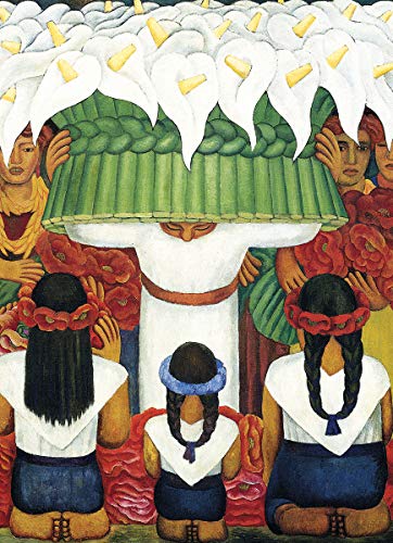 EuroGraphics "Festival de Las Flores Diego Rivera Puzzle (1000 Piezas, Multi-Color)