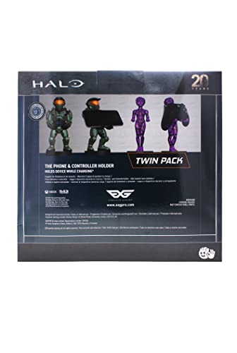 Exquisite Gaming Halo 20th Anniversary - Lote de 2 figuras de cable Guy Master Chief & Cortana 20 cm
