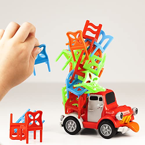 Famogames - Peter Pick Up, juego de mesa infantil de habilidad manual muy divertido, con coche de juguete, para jugar en familia, niños y niñas a partir de 4 años de edad, Famosa (PCK00002)