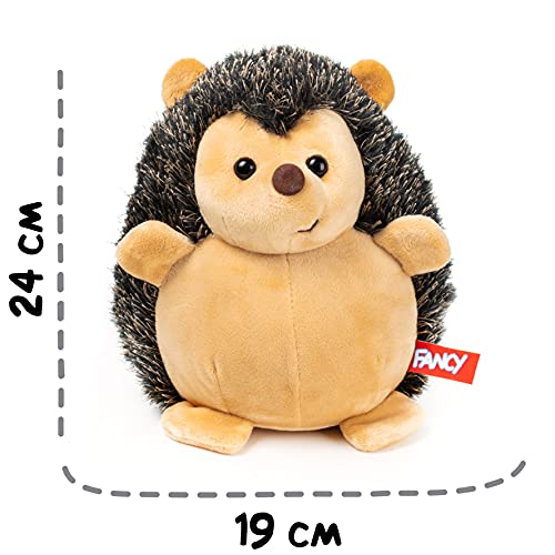 Fancy Erizo de peluche, 24 cm, erizo de peluche, divertido regalo para niños, niñas y niños