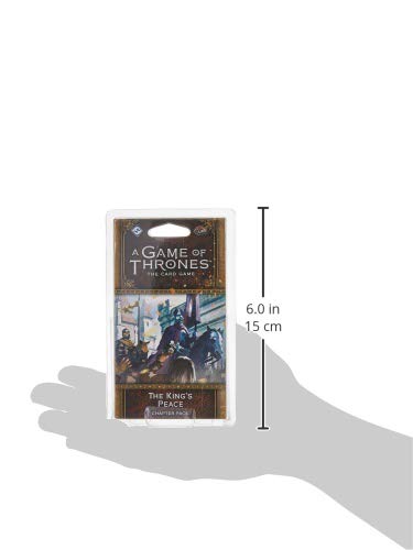 Fantasy Flight Games FFGGT04 A Game of Thrones Lcg: The King'S Peace Chapter Pack, Multicolor