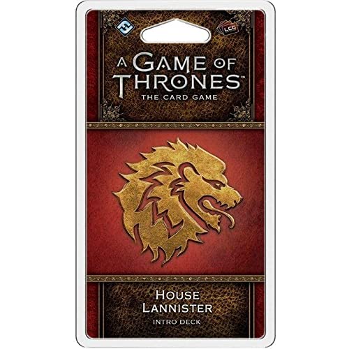 Fantasy Flight Games FFGGT38 House Lannister Intro Deck: Juego de Tronos, Multicolor