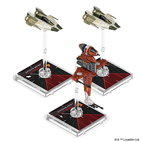 Fantasy Flight Games - Segunda edición de Star Wars X-Wing: Paquete de escuadrón celular de Phoenix - Juego en miniatura