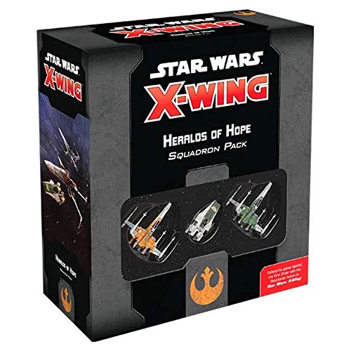Fantasy Flight Games - Star Wars X-Wing Segunda edición: Resistance: Heralds of Hope Squadron Pack - Juego en miniatura