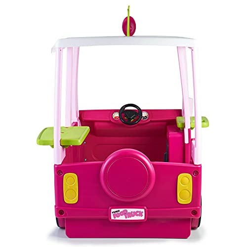 FEBER - Food Truck, combinación de vehículo y Cocina de Juguete 2en1, más de 50 Accesorios y Utensilios de Comida, para niños y niñas a Partir de 3 años, desarrolla la imaginación, Famosa (800012990)