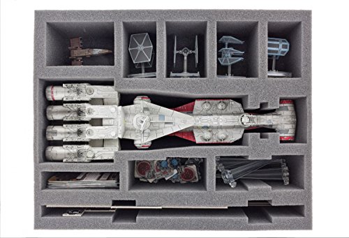 Feldherr Maxi Compatible with Star Wars X-Wing Rebel Set 1 / Tantive, Falcon, YT-2400, 15 Ships
