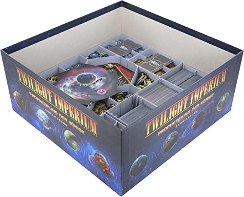 Feldherr Organizer Compatible con Twilight Imperium 4ª Edición: Profecía de los Reyes - Caja del Juego de Mesa
