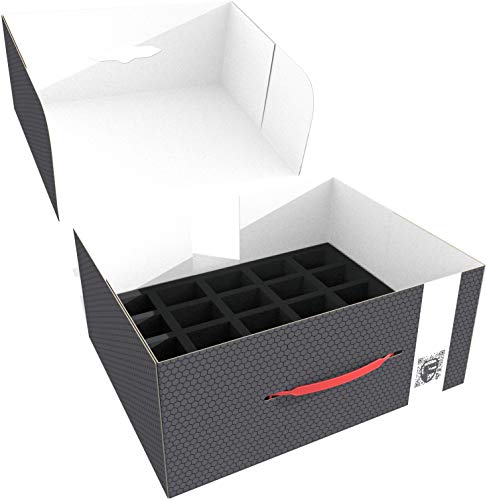 Feldherr Storage Box FSLB150 es Compatible con 89 miniaturas sobre Base Grande