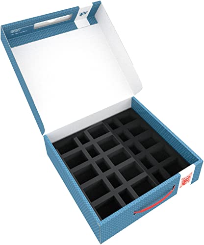 Feldherr Storage Box LBBG075 para 50 miniaturas con Bases de 25 mm
