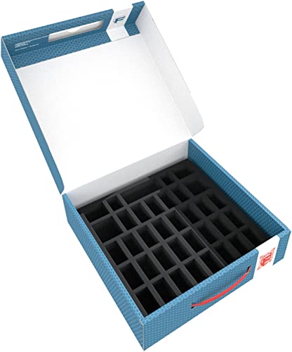 Feldherr Storage Box LBBG075 para 72 miniaturas con Bases de 25 mm