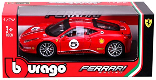 Ferrari - Racing 458 Challenge, vehículo (Bburago 18-26302)