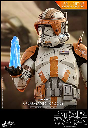 Figura Comandante Cody 30 cm. Star Wars: Episodio III. Masterpiece Escala 1:6. Hot Toys