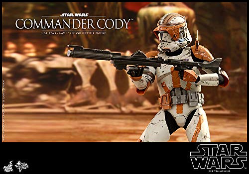 Figura Comandante Cody 30 cm. Star Wars: Episodio III. Masterpiece Escala 1:6. Hot Toys